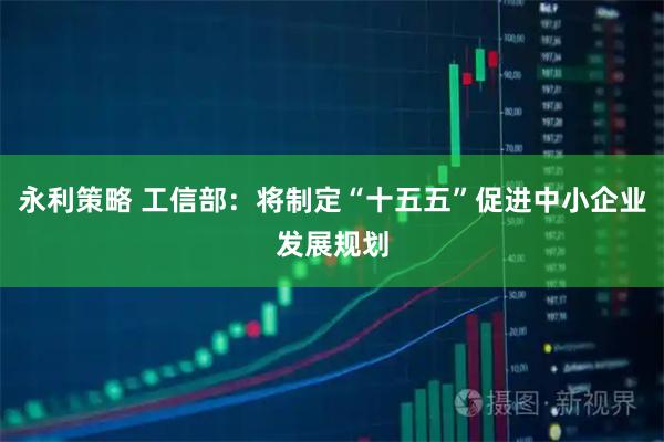 永利策略 工信部：将制定“十五五”促进中小企业发展规划