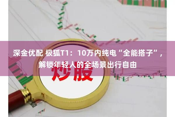 深金优配 极狐T1：10万内纯电“全能搭子”，解锁年轻人的全场景出行自由